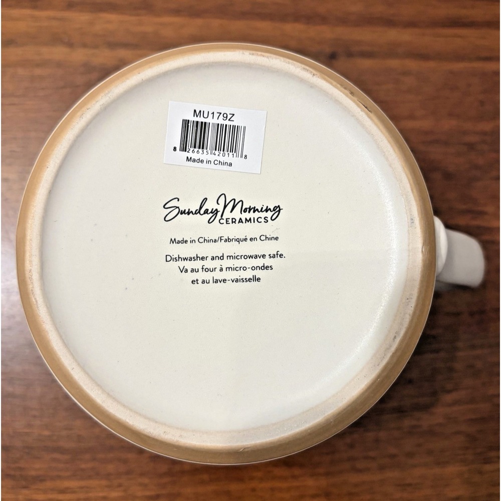 Sunday Morning Ceramics Coffee Mug Classic Novels Bookish 16oz MU179Z NEW - Picture 4 of 6